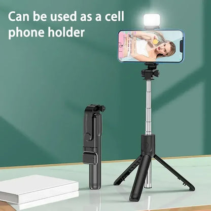 Bluetooth Selfie Stick Tripod with Wireless Remote - EverGrowMarkeplace