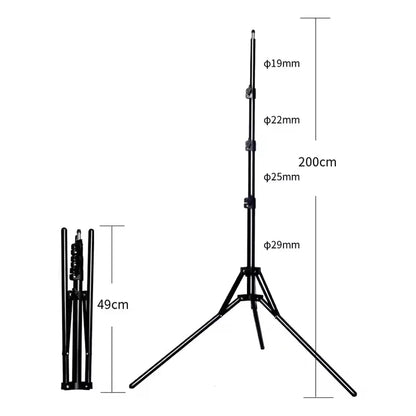 18 Inch Bi-Color Ring Light with Tall Tripod Stand - EverGrowMarkeplace