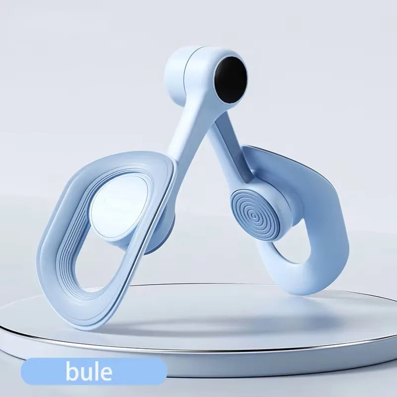 Blue-No counting Color Pelvic Floor & Thigh Trainer – Smart Counter Leg Exerciser
